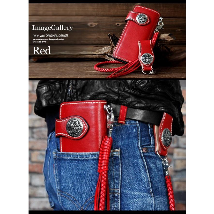 DAYSART（デイズアート） 財布 長財布 本革レザー メンズ バイカー