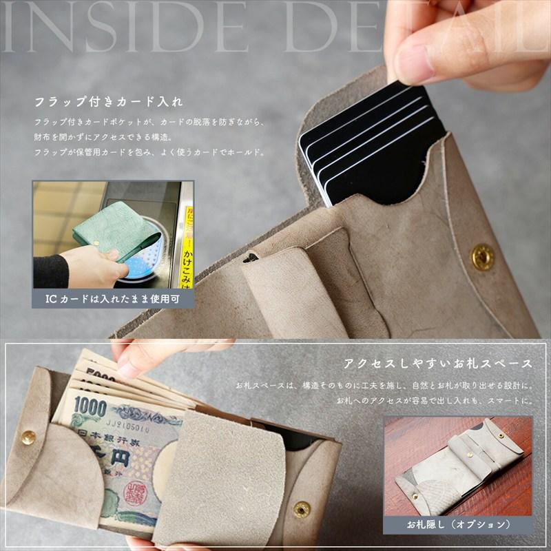 二つ折り財布 本革 メンズ レディース 小さい財布 薄い財布 コンパクト スリム 軽量 レザーウォレット イタリアンレザー アラスカレザー 経年変化 シンプル シームレス ICカード対応 内ポケット クラウドファンディング発 箱入り ペア ギフト プレゼント 二つ折り財布 本革 メンズ レディース 小さい財布 薄い財布 コンパクト