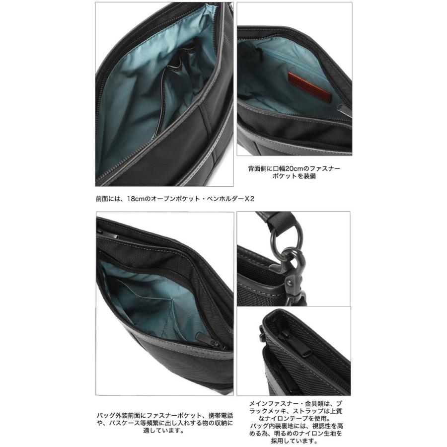 INNFITH インフィス 日本製 レザーバッグ 2way ショルダーバッグ メンズ コーデュラ 本革 ビジネスバッグ ショルダーベルト_3