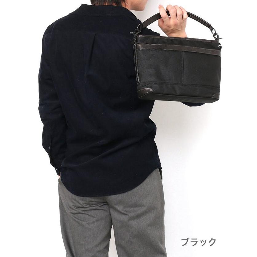 INNFITH インフィス 日本製 レザーバッグ 2way ショルダーバッグ メンズ コーデュラ 本革 ビジネスバッグ ショルダーベルト_6