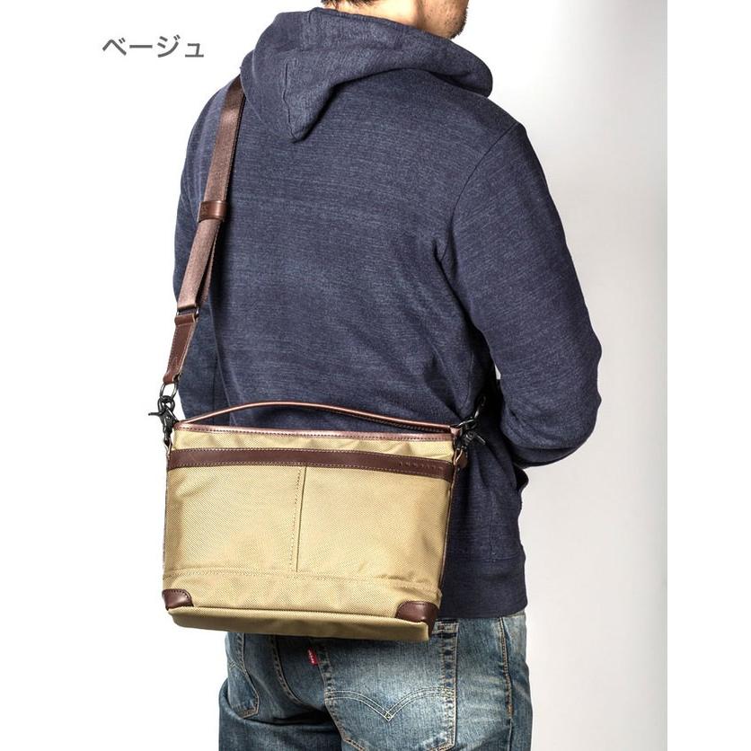 INNFITH インフィス 日本製 レザーバッグ 2way ショルダーバッグ メンズ コーデュラ 本革 ビジネスバッグ ショルダーベルト_7