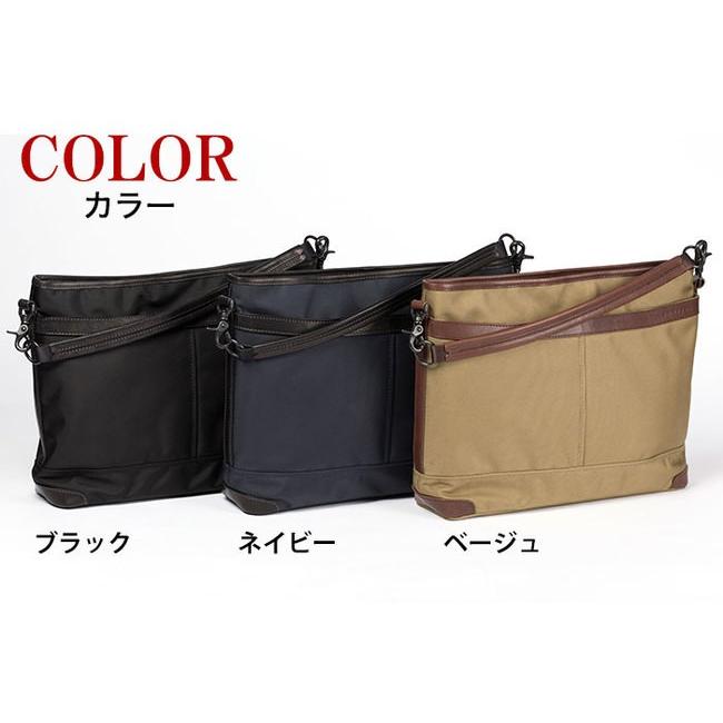 INNFITH インフィス 日本製 レザーバッグ 2way ショルダーバッグ メンズ コーデュラ 本革 ビジネスバッグ ショルダーベルト_9