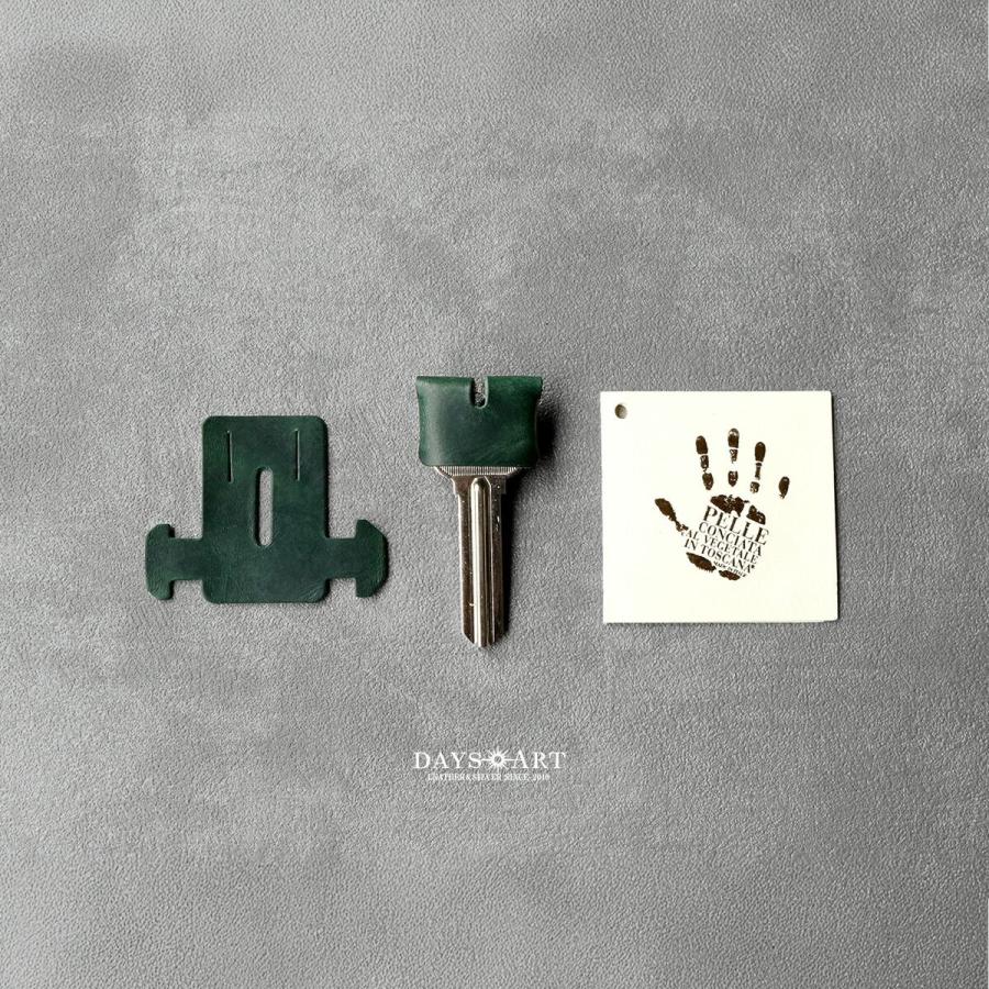 キーカバー 3個セット キーホルダー キーケース メンズ レディース カスタム パーツ ハンドメイド 防犯 イタリアンレザー ミッスーリレザー | DAYSART | 11