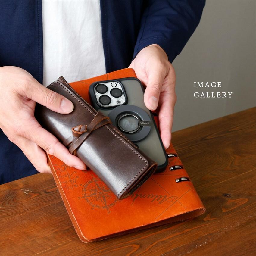 ペンケース 巻き型 本革 レザー ロールタイプ メンズ レディース 収納 文房具 筆記用具 筆入れ ケース 仕事 便利 |  | 16