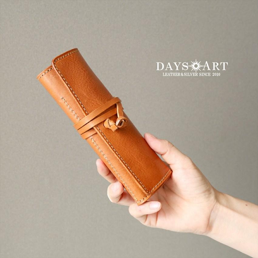 ペンケース 巻き型 本革 レザー ロールタイプ メンズ レディース 収納 文房具 筆記用具 筆入れ ケース 仕事 便利 |  | 19