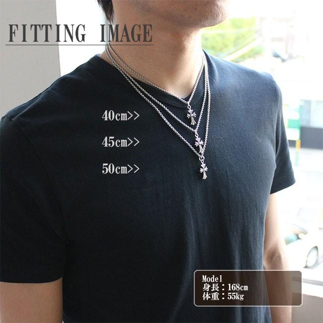 ネックレス シルバー925 メンズ レディース 定番クロス チェーン ネックレス シルバー925 メンズ レディース 定番クロス チェーン