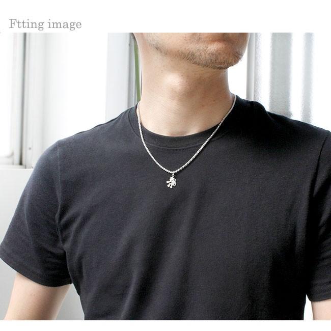 good vibrations ネックレス シルバー925 メンズ レディース ココペリ 猫 チェーン付きの画像