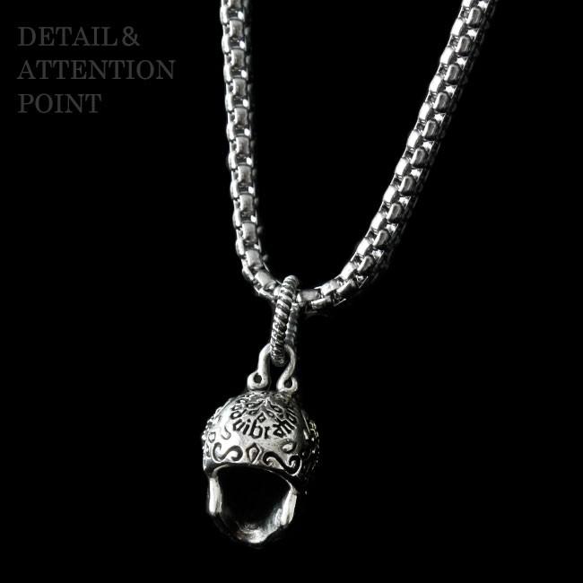 good vibrations ネックレス シルバー925 メンズ レディース スカル