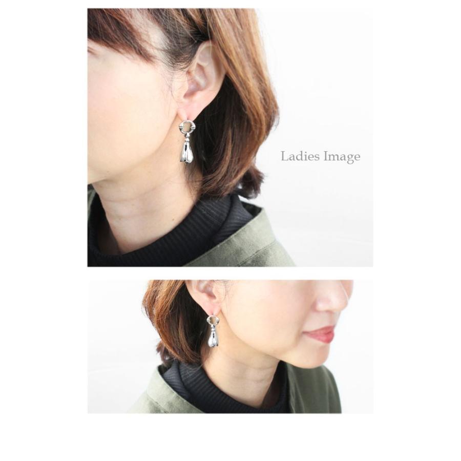 シルバー 花模様 ピアス(片耳用) シルバー 花模様 片耳用ピアス アクセサリー