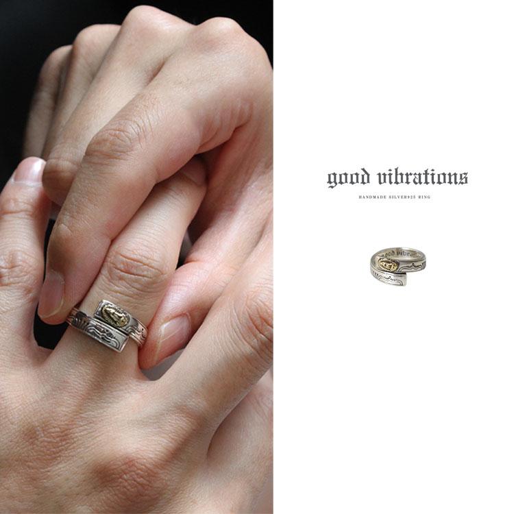 good vibrations シルバーリング メンズ シルバー925 グアダルーペの