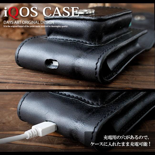 アイコス ケース カバー iQOS2.4plus レザー 本革 ポーチメンズ