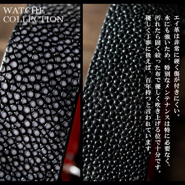 腕時計 メンズ クロノグラフ エイ革ベルト バックル留め具 ブレスウォッチ 生活防水 蓄光 箱付き | DAYSART | 05