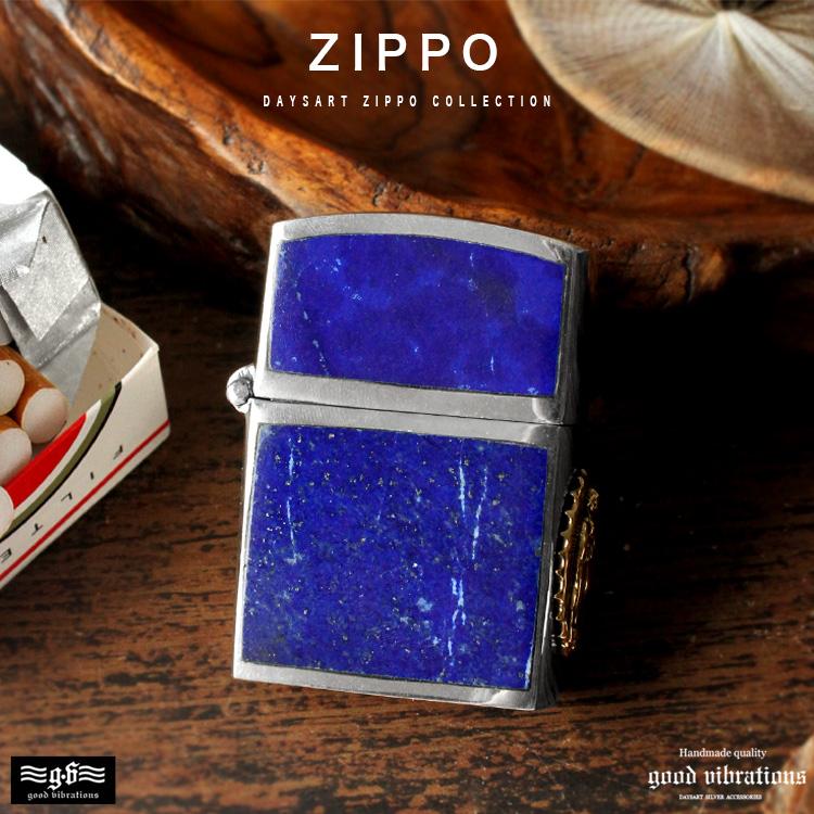 オイルライター Zippoライター good vibrations メンズ レディース ユニセックス シルバー925 マリア ラピスラズリ ブラス装飾 | ブランド登録なし