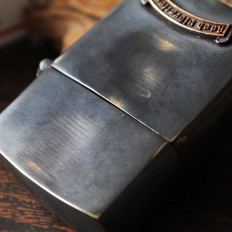 オイルライター Zippoライター good vibrations メンズ レディース ユニセックス シルバー925 アメジスト アンティーク加工 | ブランド登録なし | 03