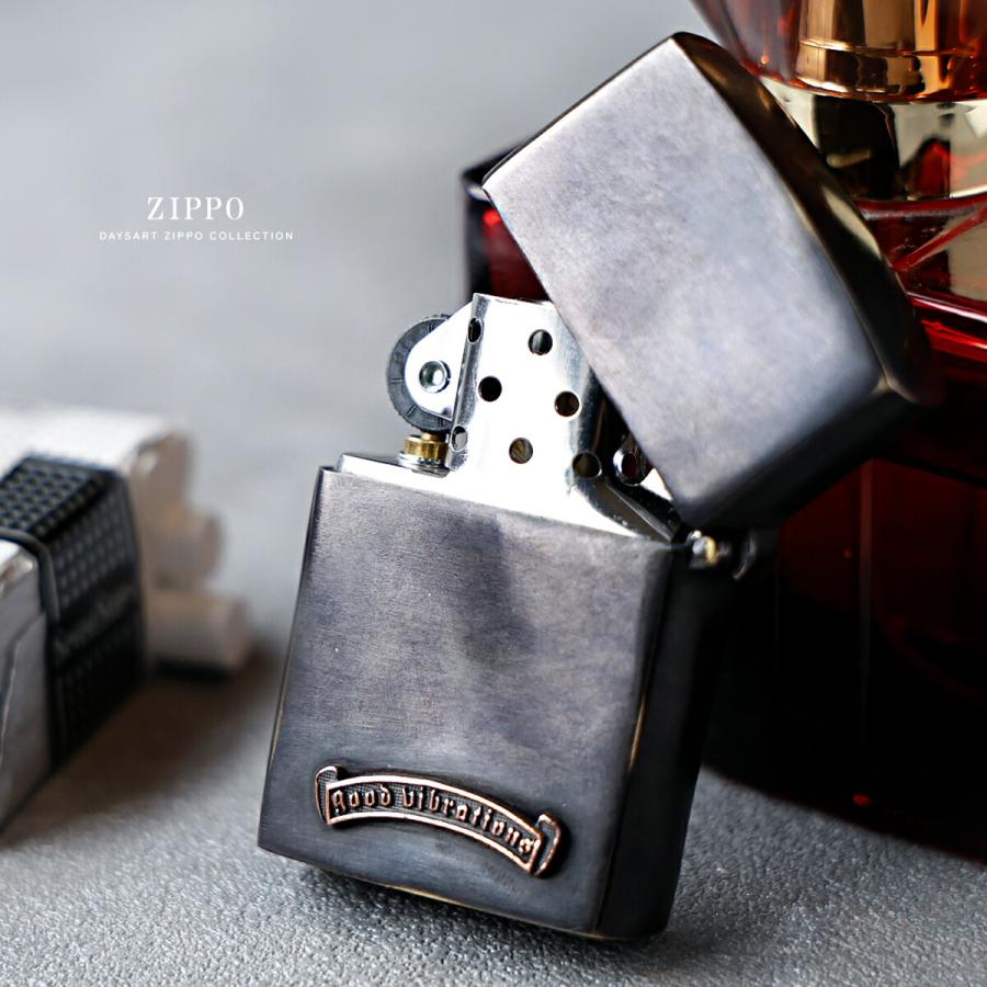 good vibrations Zippo ジッポライター 蛇 スネーク シルバー925 真鍮 カッパー アンティーク仕上げ メンズ レディース 正規品 ギフト |  | 05