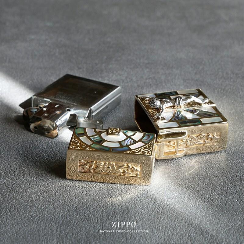 good vibrations グッドバイブレーション Zippo ジッポライター キリスト ステンドグラス シェル シルバー925 ブラス 真鍮 アンティーク調 |  | 05