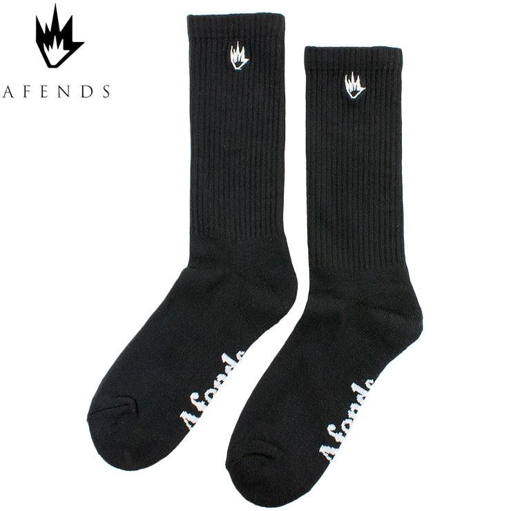 アフェンズ 2p ソックス 靴下 メンズ フリーサイズ スケートボード サーフブランド 2足セット Socks Afends A Afends A Blk Days Store 通販 Yahoo ショッピング