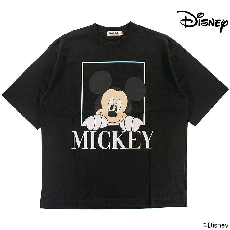 メンズ Tシャツ ビッグシルエット ミッキーマウス カジュアル MICKEY