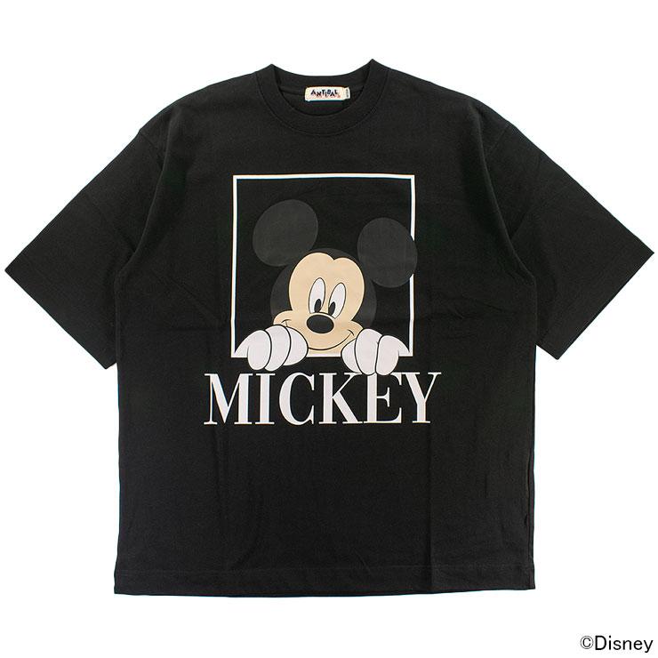 メンズ Tシャツ ビッグシルエット ミッキーマウス カジュアル MICKEY