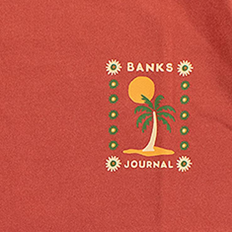 バンクス メンズ Tシャツ カットソー ブランドロゴ バックプリント サーフブランド 半袖 S S Tee Banks Ats0615 Banks Ats0615 Wrd Days Store 通販 Yahoo ショッピング