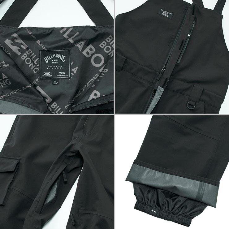 BILLABONG　ビラボン　ビブパンツ　M BILLABONG（ビラボン） メンズ スノーパンツ スノーウェア スノボ