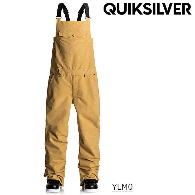 Quiksilver スノボパンツ クイックシルバー メンズ ビブパンツ スキー