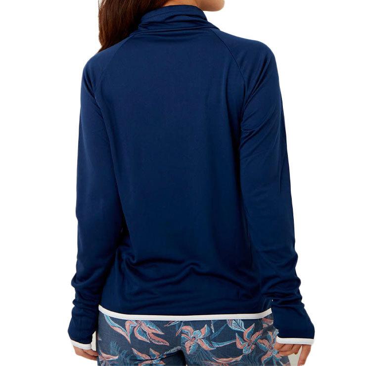 ラスティー レディース 長袖ラッシュガード フード無し 紫外線ガード Uv対策 女性用 袖プリント Rusty Rusty Nvy Days Store 通販 Yahoo ショッピング