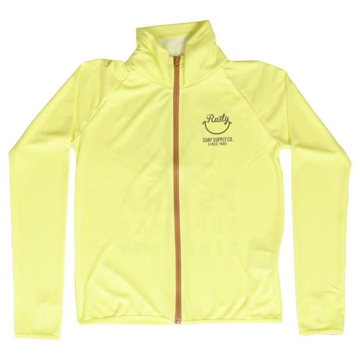 良質 Rusty ラッシュガード キッズ 長袖 フード無し 紫外線カット Uvカット 指穴付き こども バックプリント ラスティー Babylonrooftop Com Au