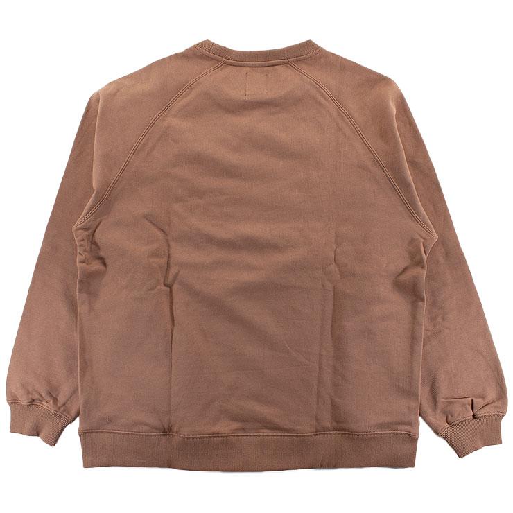 メンズ トレーナー ルーカ ラグラン スウェット 裏毛 丸首 フロッキー カジュアル トップス RVCA ルカ BB042094|daysstore|03