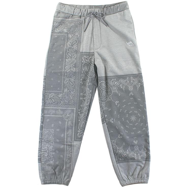 RVCA（ルーカ） メンズ スウェットパンツ パッチワーク ズボン