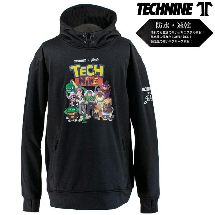 テックナイン 撥水パーカー ボンディング フーディー ロング丈 メンズ レディース 3レイヤー 防風 保温 Technine T9jp 600 Technine T9jp 600 Blk Days Store 通販 Yahoo ショッピング
