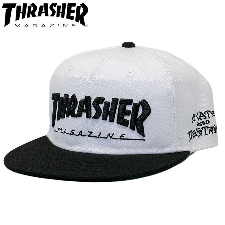 Thrasher キャップ ロゴ Cap サイズ調節可 Maglogo スケーターファッション スナップバック スラッシャー 19th C16 Thrasher 19th C16 Whtblk Days Store 通販 Yahoo ショッピング