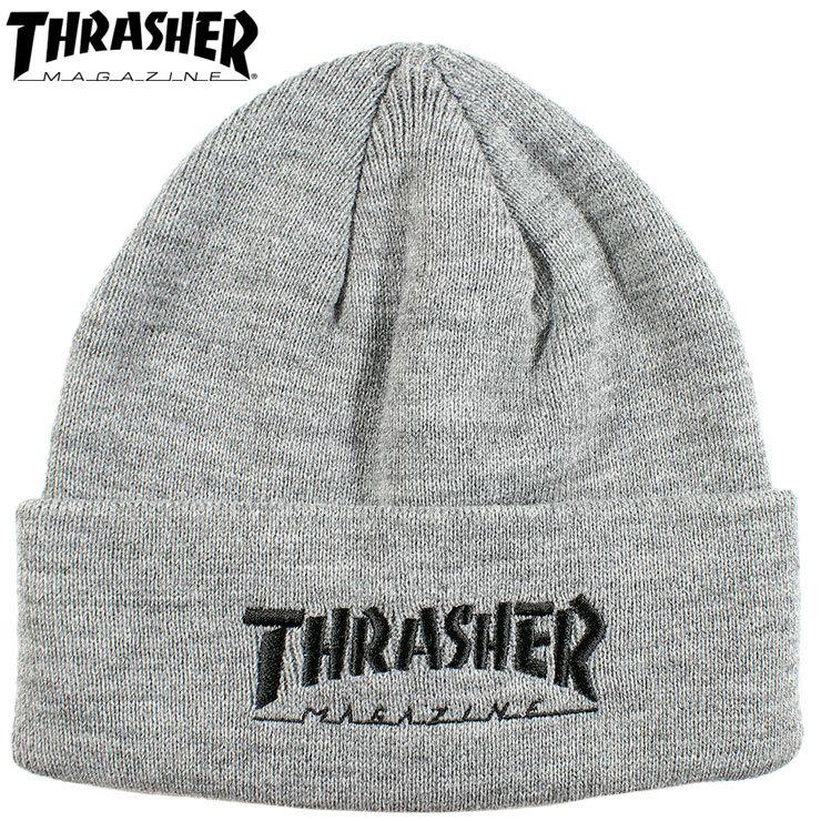 ビーニー スラッシャー ニットキャップ 帽子 Beanie スケーター ファッション 男女兼用 Thrasher th N52 Thrasher th N52 Gry Days Store 通販 Yahoo ショッピング