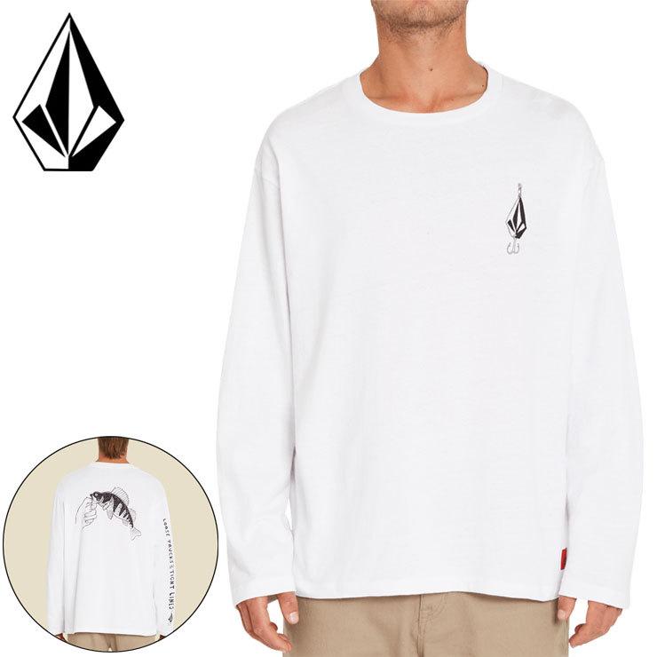 ロンt ボルコム 限定 ロングスリーブtシャツ メンズ レディース 長そで フィッシング スケーターファッション Volcom A Volcom A Wht Days Store 通販 Yahoo ショッピング