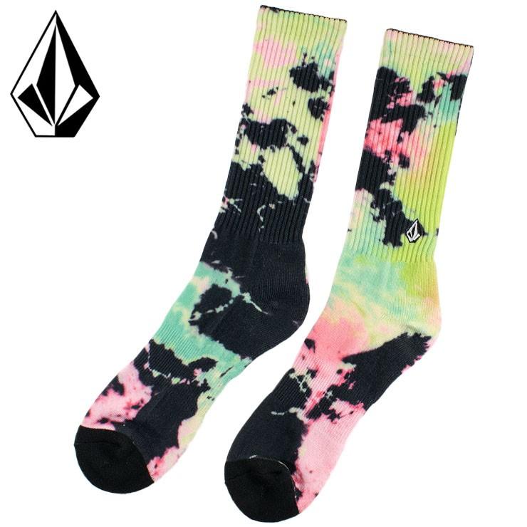 ボルコム ソックス 靴下 メンズ フリーサイズ クルーソックス スケートボード サーフブランド Socks Volcom D Volcom D Blk Days Store 通販 Yahoo ショッピング