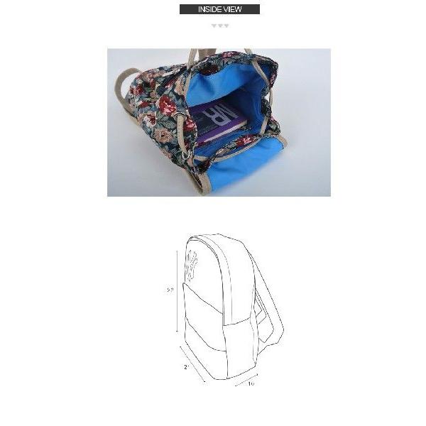 花柄フラワーミニリュック ショルダーバッグ 大人可愛いバックパック サブバッグ レディースデイバッグ 通学 マザーズバッグ デイリ Rb 8071 Daystory 通販 Yahoo ショッピング