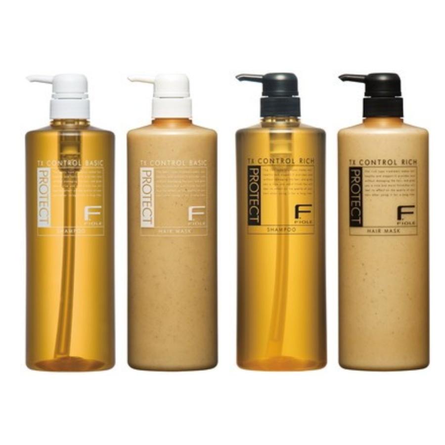 送料無料 [選べるセット] フィヨーレ Fプロテクト ヘアシャンプー 1000ml ヘアトリートメント 1000g ポンプセット ベーシック リッチ | FIOLE