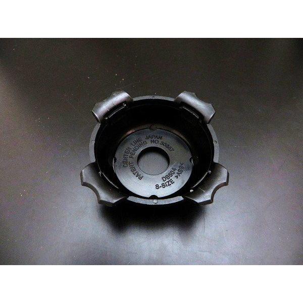 ホイールセンターキャップ 純正スチール用 4H-100 ロータイプ ブラック