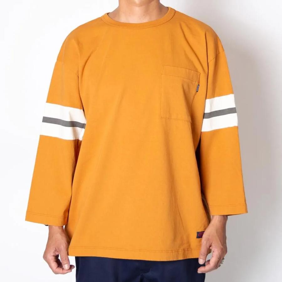 TURN ME ON（ターンミーオン） TURN ME ON Tシャツ 9分袖 ORANGE 