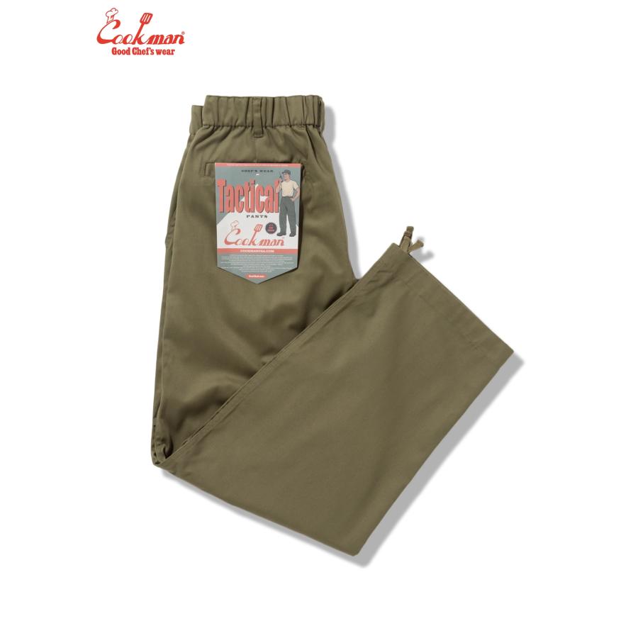 COOKMAN（クックマン） Tactical Pants Olive Green タクティカル