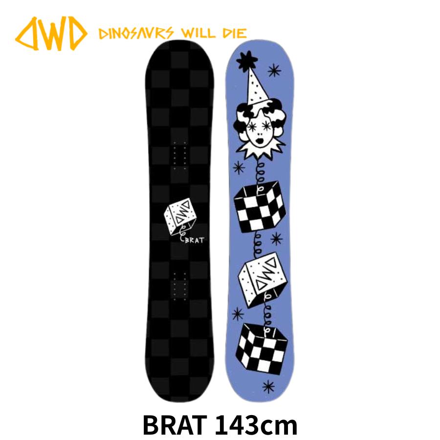 DWD ダイナソーズウィルダイ スノーボード 板 BRAT 25-26 モデル 