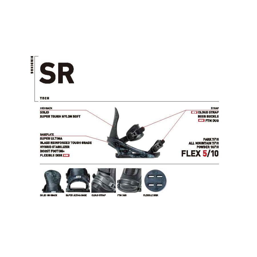 FLUX BINDINGS フラックス SR WHITE WOOD 25-26 モデル / パウダー