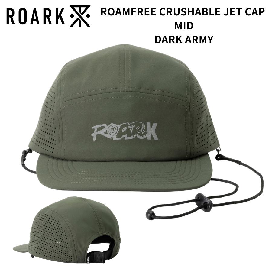 rajabrooke ジェットキャップ ROARK REVIVAL（ロアークリバイバル） ROARK ROAMFREE CRUSHABLE JET