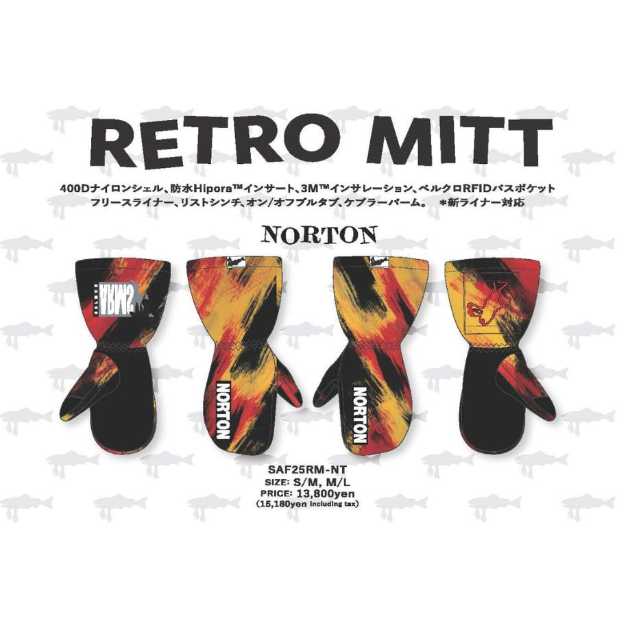 スキー・スノーボードアクセサリー Salmon Arms Retro Mitt L/XL スキー・スノーボードアクセサリー Salmon Arms Retro Mitt L/XL