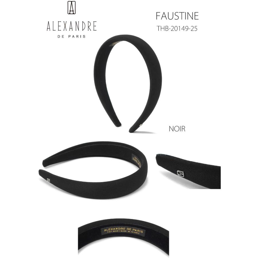 カチューシャ FAUSTINE ヘアバンド 髪留め THB-20149-25 ALEXANDRE DE PARIS アレクサンドルドゥパリ カチューシャ