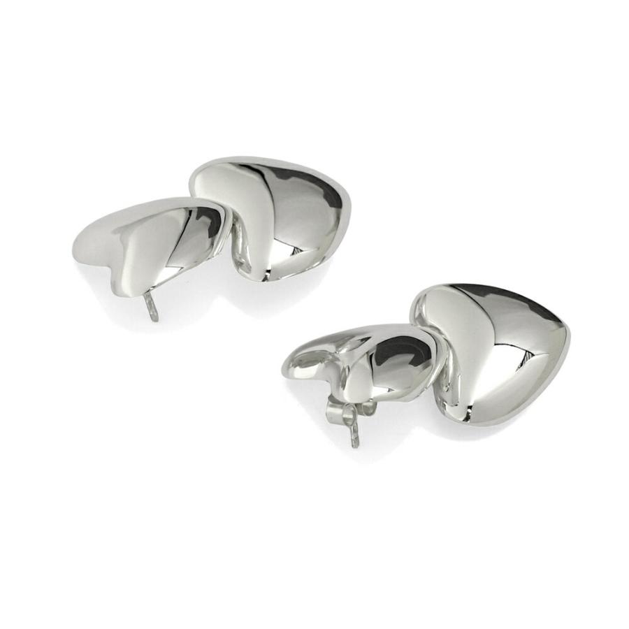 ANNIKA INEZ アニカイネズ デュアルハートシェイプボリュームイヤリング Dual Voluptuous Earrings シルバー E951 SILVER | ANNIKA INEZ | 02