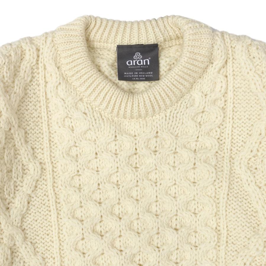 aran WOOLLEN MILLS アランウーレンミルズ アランセーター ユニセックス Aran Sweater Heritage Worsted Wool B392｜daytripper｜09