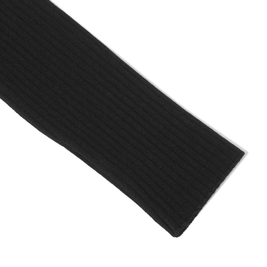 courreges（クレージュ） リブニットモックネックセーター REEDITION
