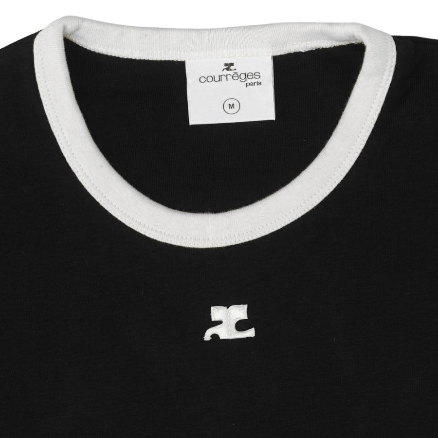 Courreges Tシャツ Logo cotton jersey T-shirt in white - Courreges | Mytheresa