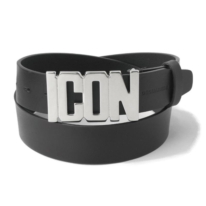 1年保証』 ディースクエアードICONレザーベルト tessiturasdenos.com.br